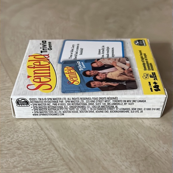 ❣️Seinfeld 90s Television TV Show Sitcom Trivia Card Game Friends Family Night❣️ - Picture 4 of 5